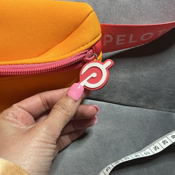 “Peloton-Orange and Red Waist Bag” - Picture 8 of 8